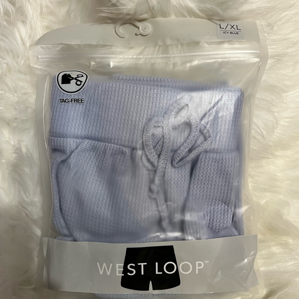 West Loop Icy Blue Loungewear Set